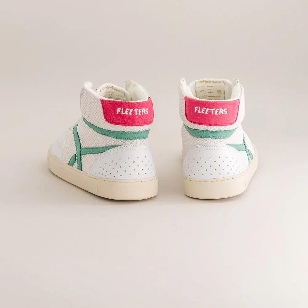 Босоногие кроссовки Fleeters Bamboo — малиновый и мятный, фото 5