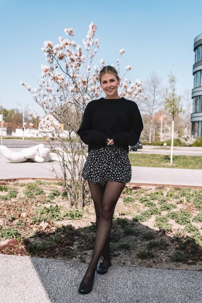 Женские балетки ZAQQ LOOQ Dark Brown (тёмно-коричневый цвет), фото 11