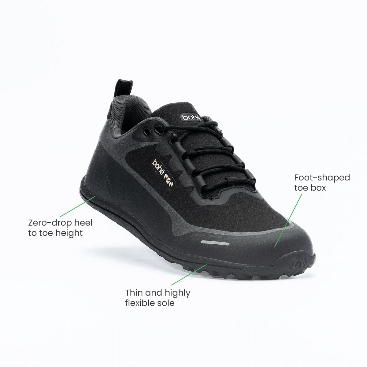 Кроссовки Bahé Rewild Flex — чёрный, фото 5