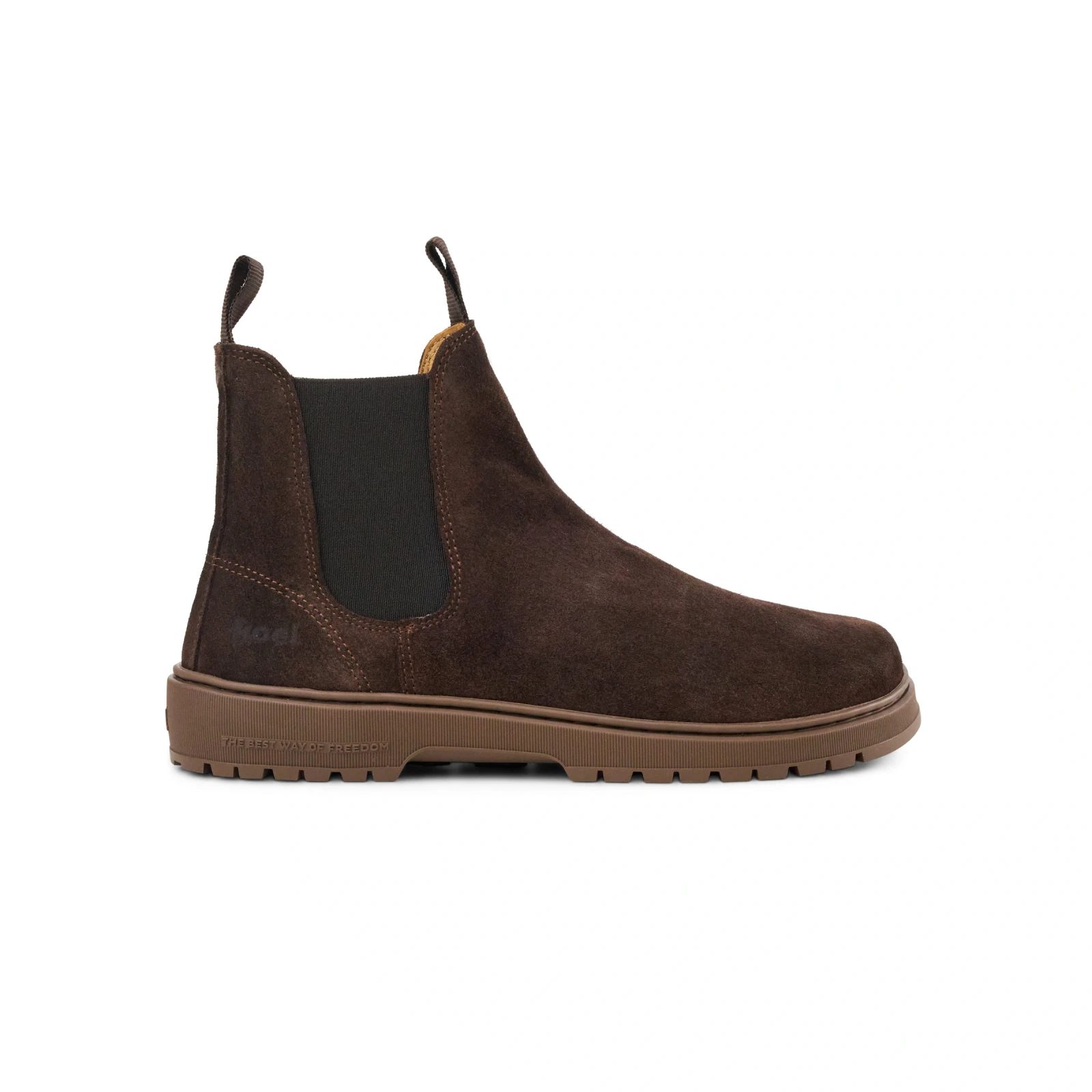 Ботинки Koel GAVIEN Suede — шоколадный