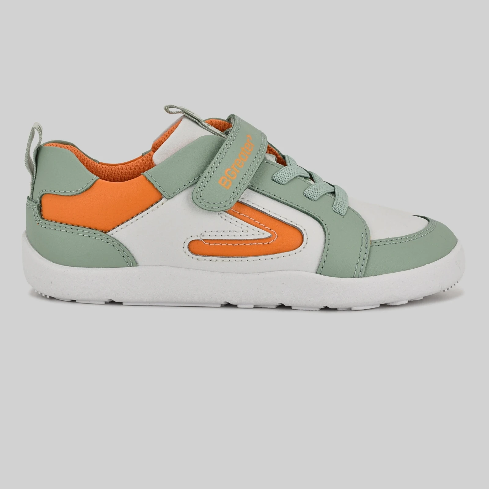 Кроссовки BGreater All Leather Lev — оливковый, фото 4