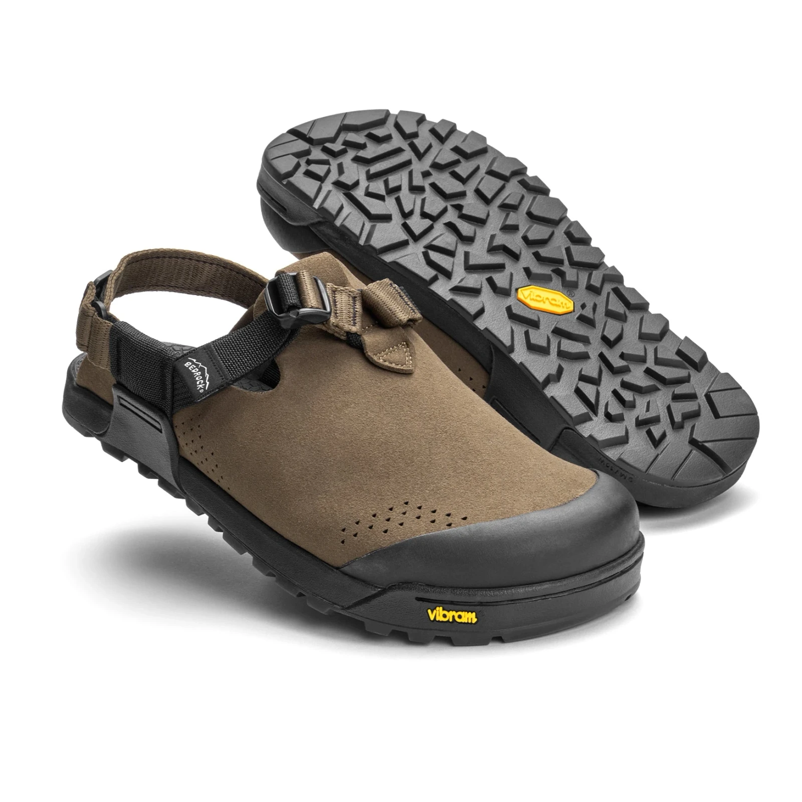 Сабо Bedrock Mountain Clog - Synthetic Suede — сосновая шишка — фото 1 из 6