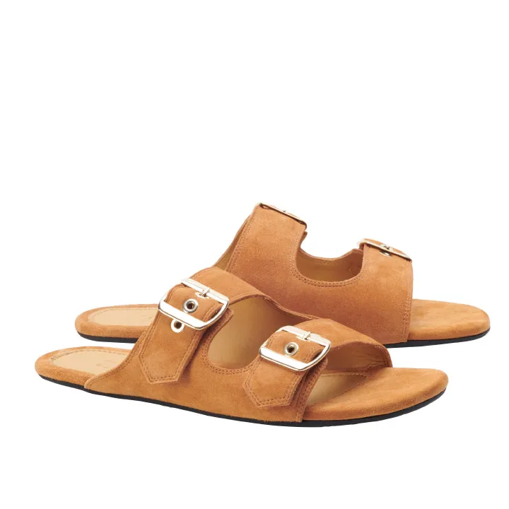 Женские сандалии ZAQQ UQO Brown (коричневый цвет)
