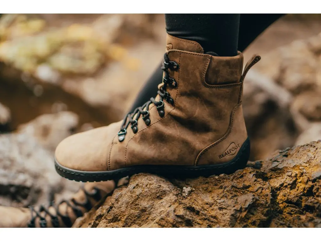 Босоногие ботинки Realfoot Farmer Spring/Fall Light Brown, фото 13