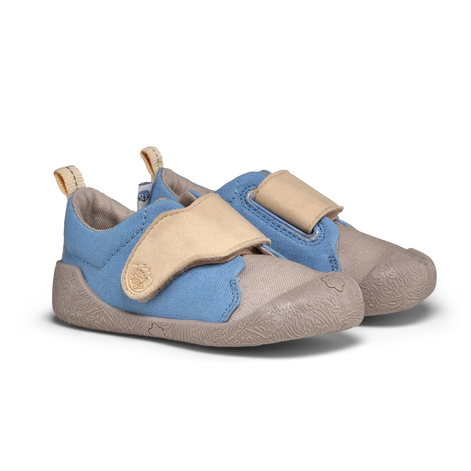 Обувь для первых шагов Affenzahn Smally Тюлень — синий — фото 1 из 12