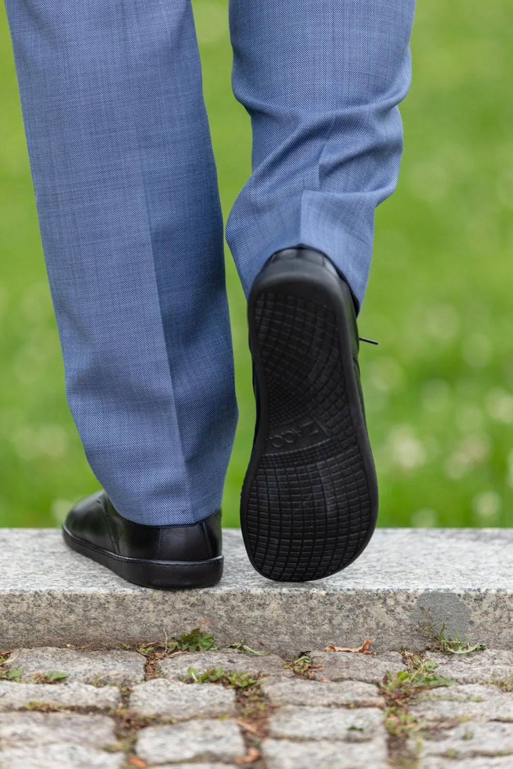 Полуботинки для женщин и мужчин ZAQQ PEAQ Brogue Black (чёрный цвет), фото 5