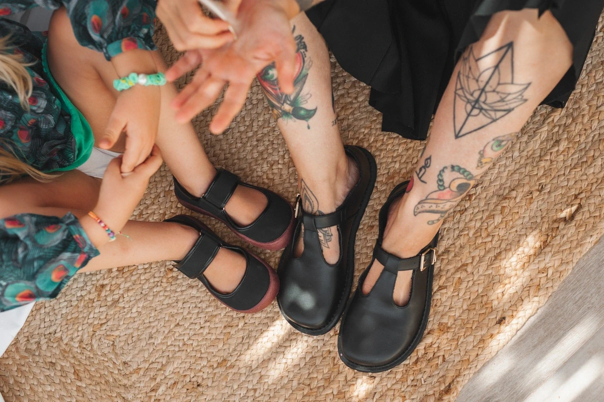 Босоногие туфли Sambas the bambas Miércoles — чёрные, фото 6