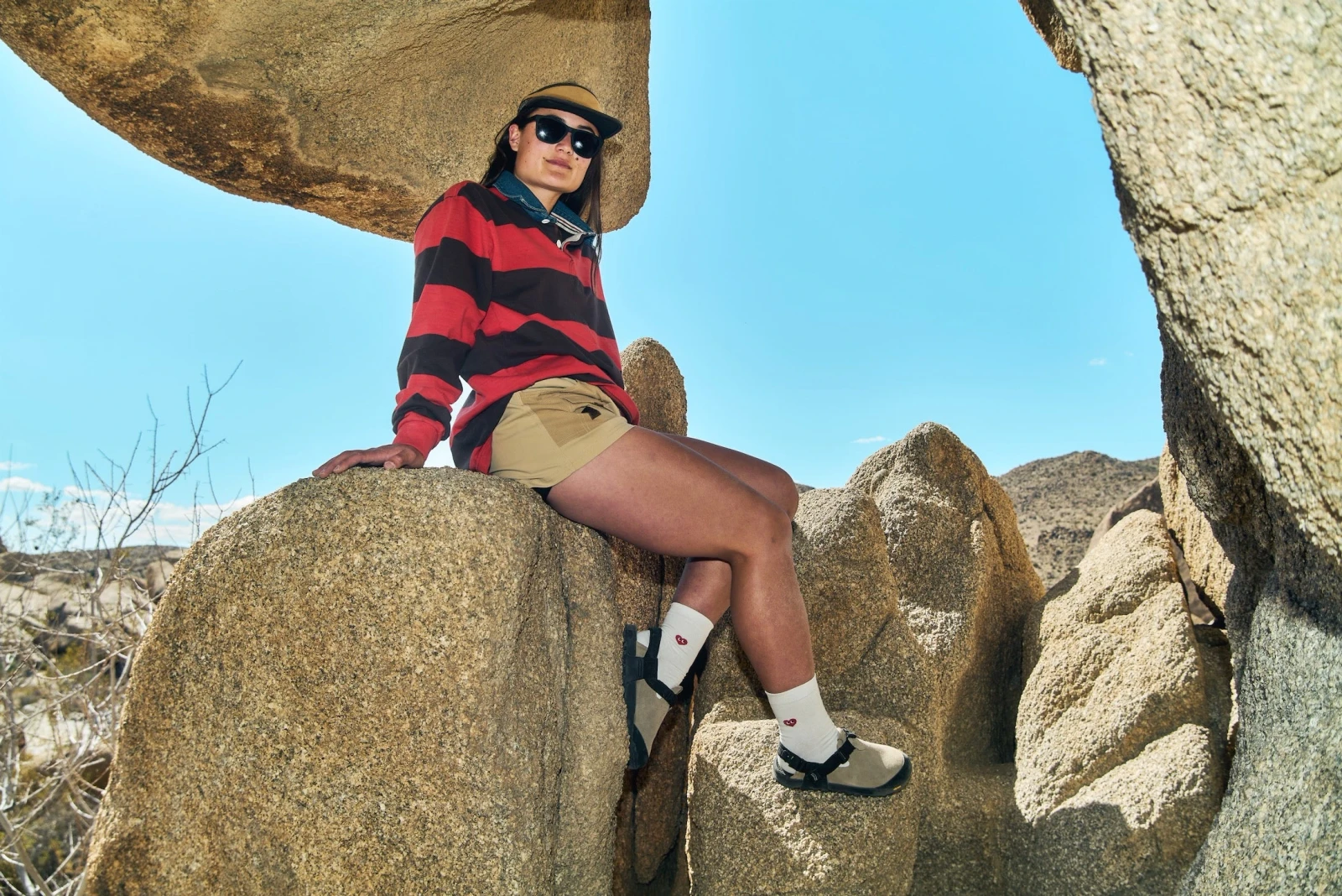 Сабо Bedrock Mountain Clog - Leather Suede — берёзовая кора, фото 4