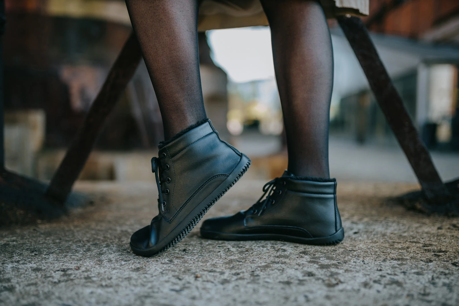 Ботинки Ahinsa Sundara Winter xWide Barefoot — чёрный, фото 10