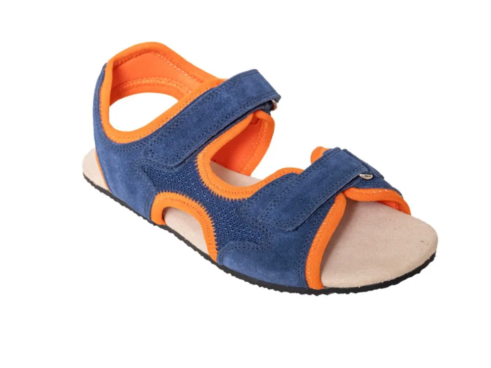 Детские сандалии Sole Runner Mimas, сине-оранжевые, фото 5