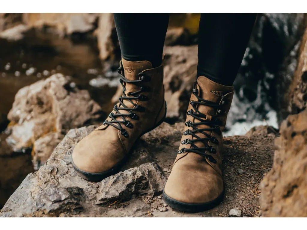 Босоногие ботинки Realfoot Farmer Spring/Fall Light Brown, фото 6