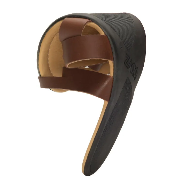 Женские сандалии ZAQQ FLAQE Dark Brown, фото 4