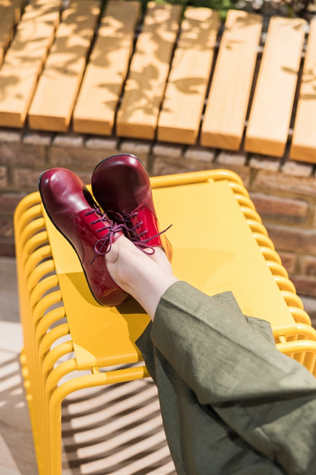 Босоногие туфли Shapen FLEUR 2.0 — бордовый, фото 4
