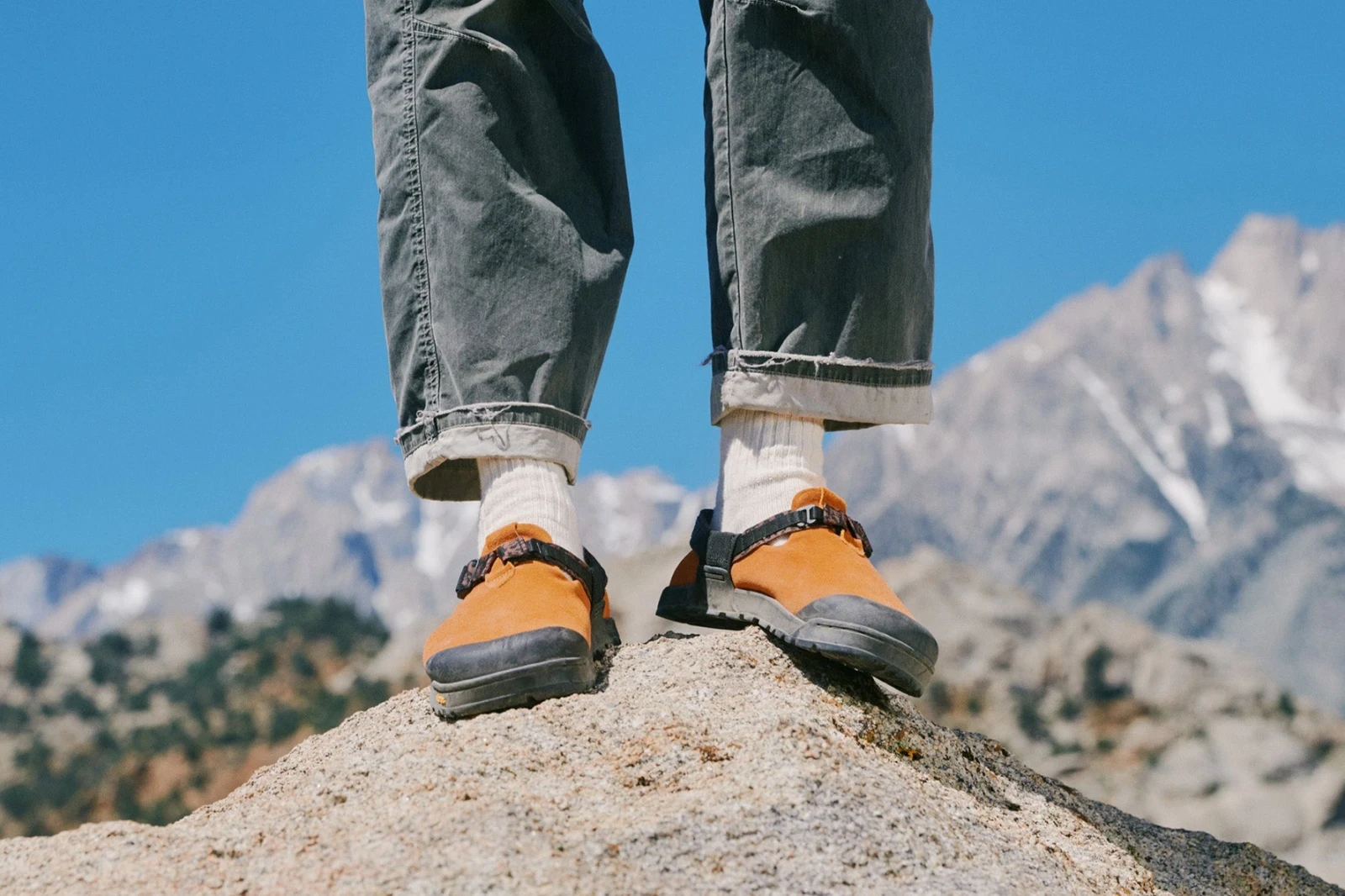 Сабо Bedrock Mountain Clog - Leather Suede — лисичка, фото 6