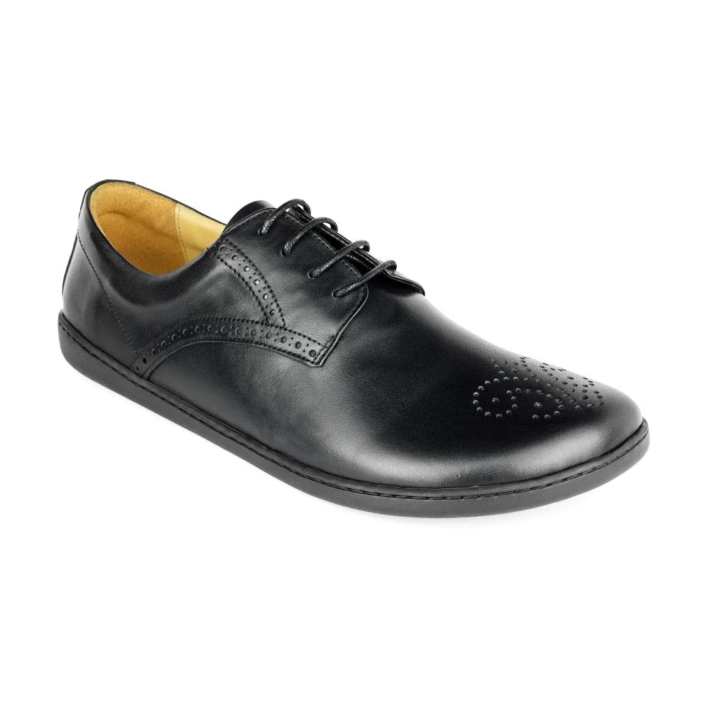 Полуботинки для женщин и мужчин ZAQQ PEAQ Brogue Black (чёрный цвет), фото 3