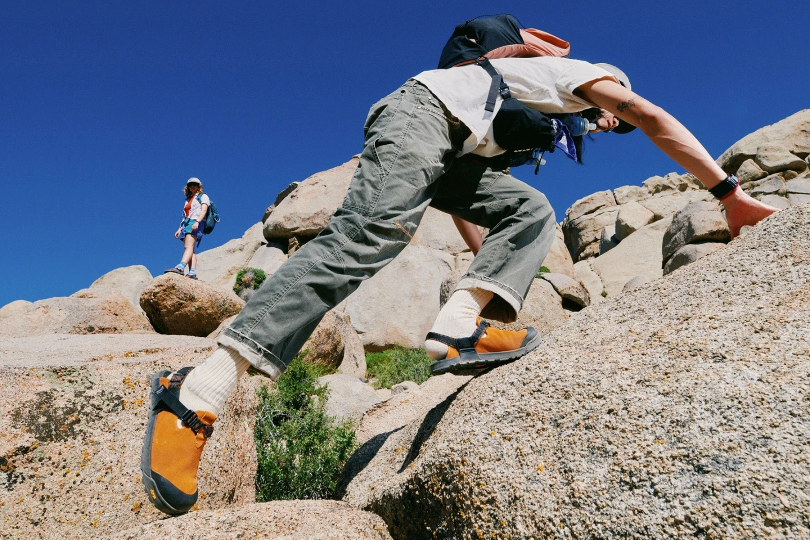 Сабо Bedrock Mountain Clog - Leather Suede — лисичка, фото 5
