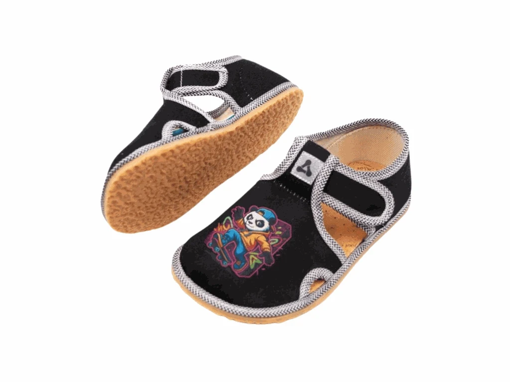 Тапочки Antal Rascal с поддержкой свода — Panda (детские), фото 12
