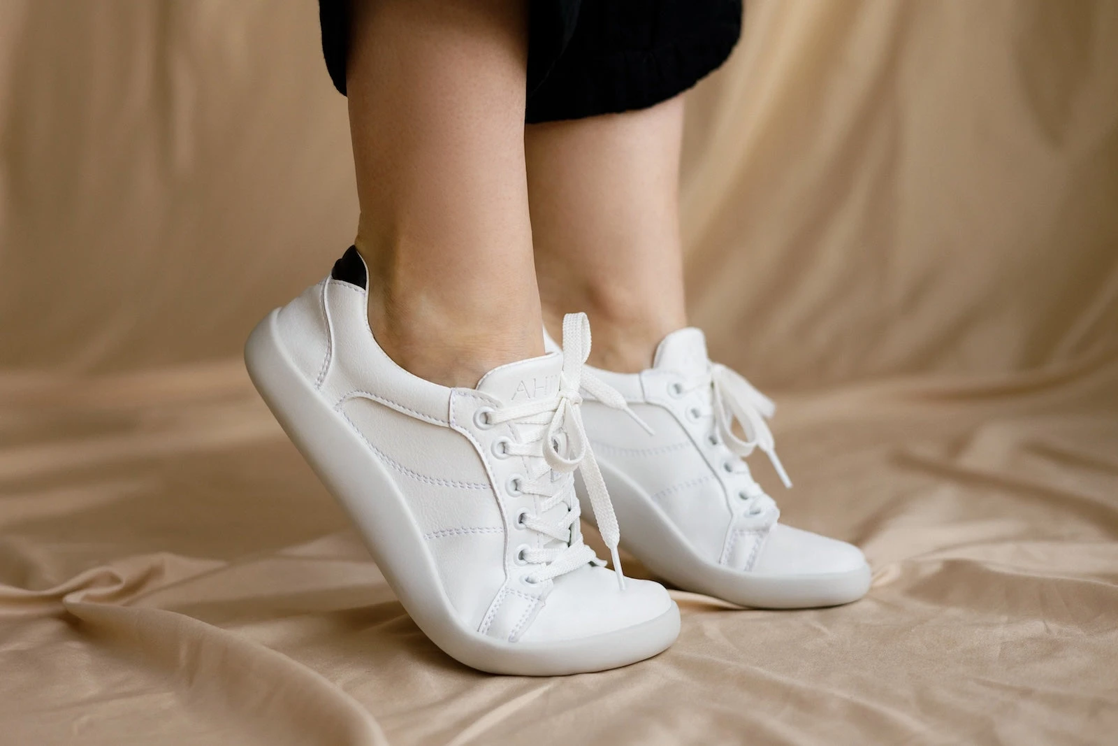 Кроссовки Ahinsa Pura Play Barefoot — чёрный, фото 12