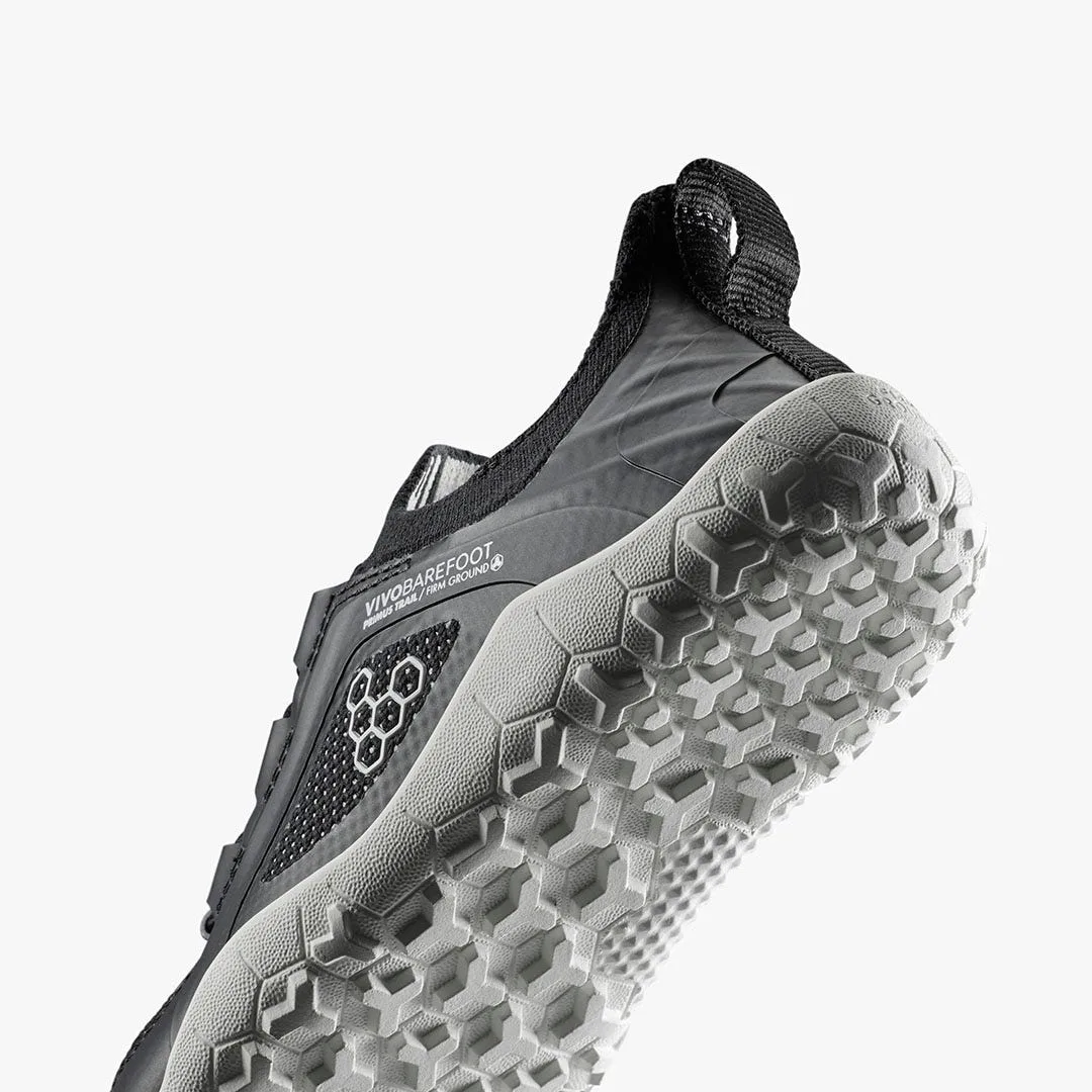 Кроссовки Vivobarefoot Primus Trail Knit FG — для дошкольников, чёрный, фото 7