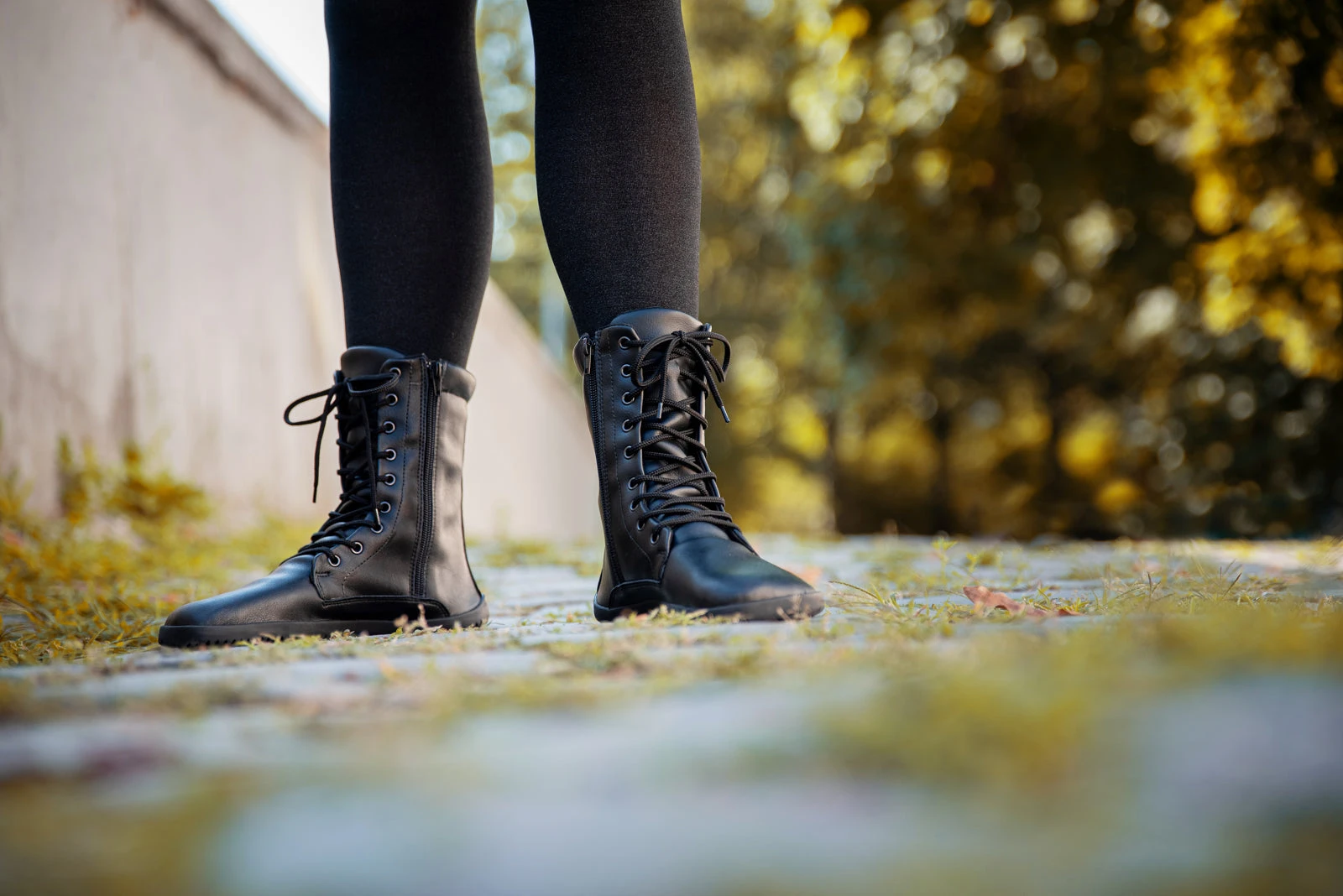 Сапоги Ahinsa Jaya Zip Barefoot — чёрный, фото 13