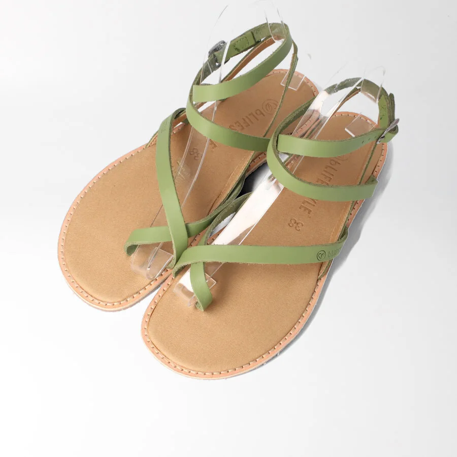 Босоногие сандалии bLIFESTYLE sonnenkussSTYLE — зелёный