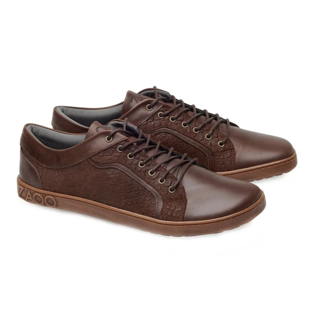 Мужские кроссовки ZAQQ QODY Brown (коричневый цвет)