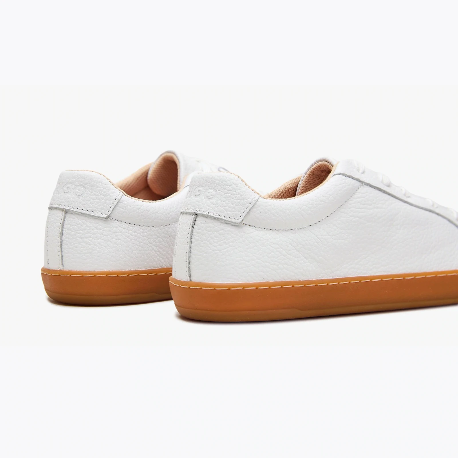 Босоногие кеды Origo Everyday Sneaker Gen 4 — белый с янтарной подошвой, фото 4