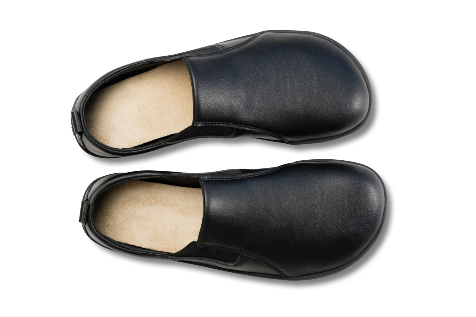 Слипоны Ahinsa из веганского материала Barefoot — чёрный, фото 4