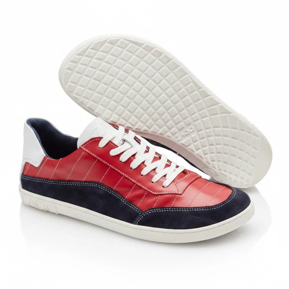 Мужские кроссовки ZAQQ QAMPION Navy Red (красный цвет), фото 2