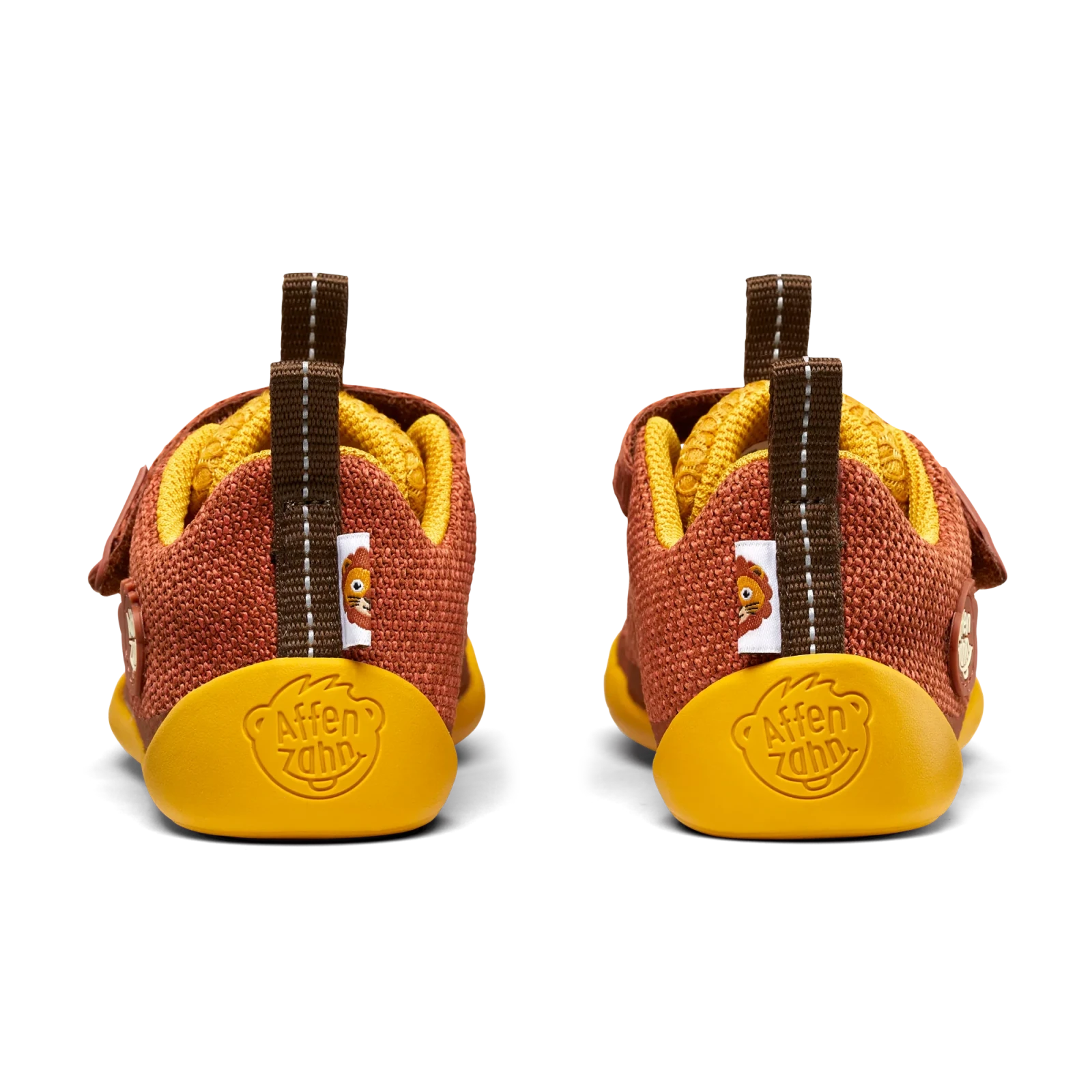 Полуботинки Affenzahn Happy Лев — коричневый, фото 9