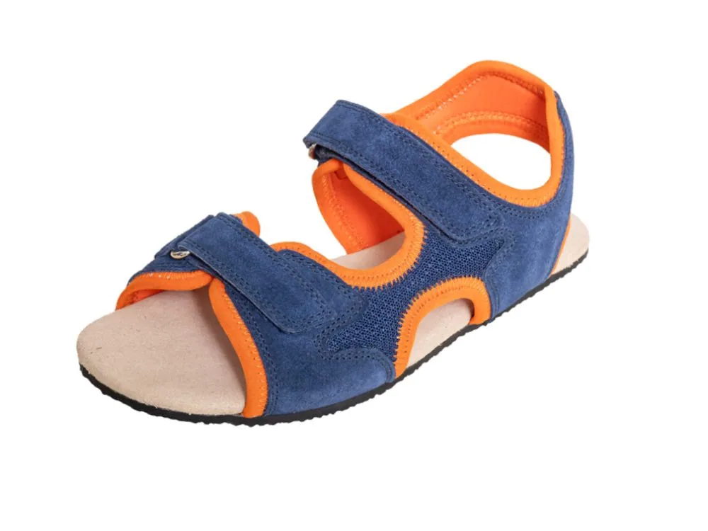 Детские сандалии Sole Runner Mimas, сине-оранжевые, фото 4
