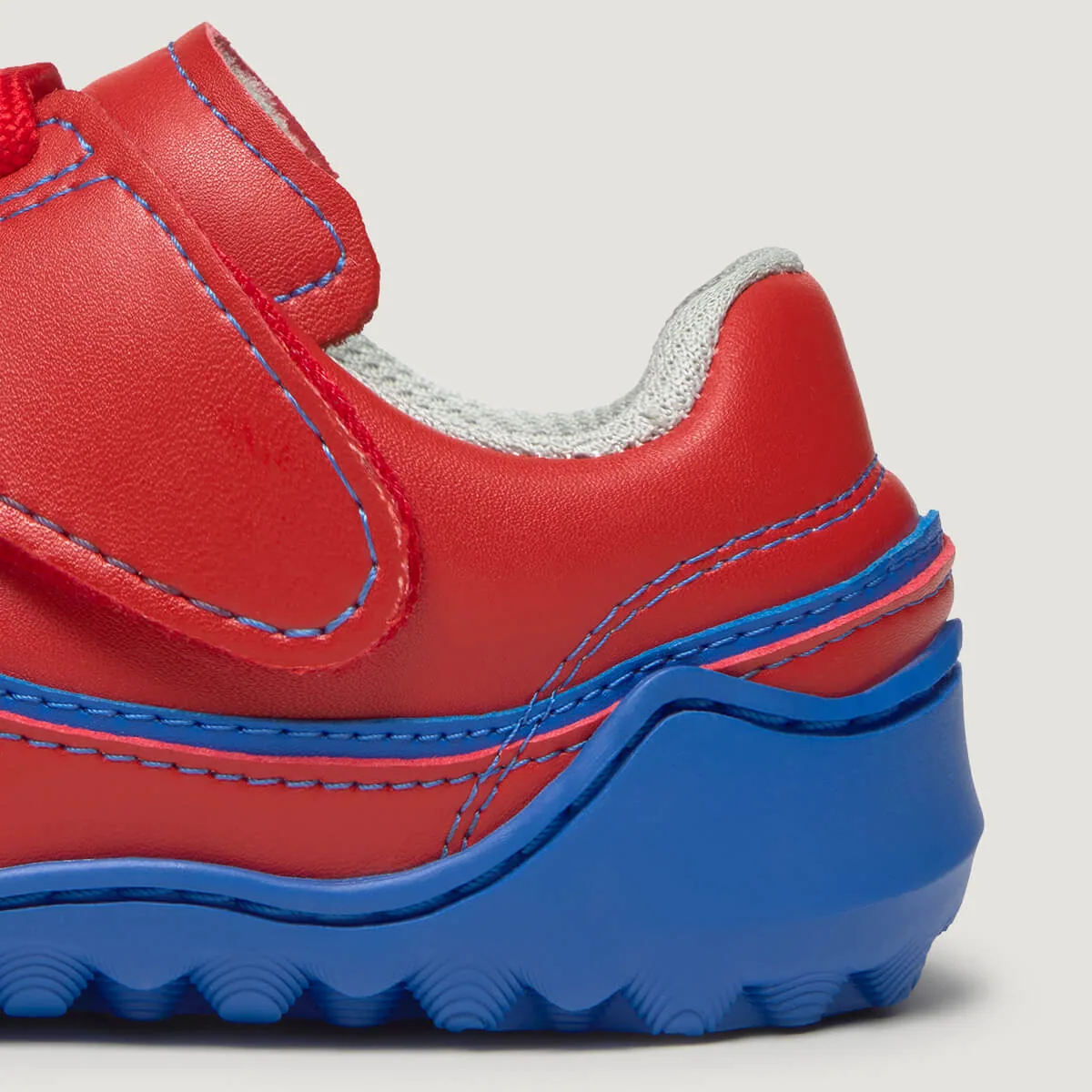 Детские футбольные ботинки Zapato Feroz «Amunt» — красный и синий, фото 2
