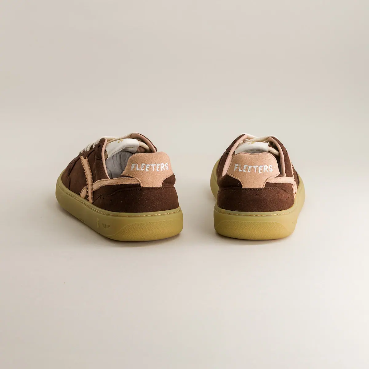 Босоногие кроссовки Fleeters Kiwi — коричневый и розовый, фото 4