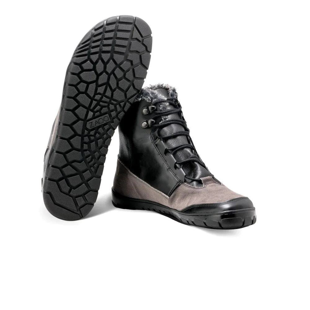 Ботинки для женщин и мужчин ZAQQ QUEST Black Waterproof (чёрный цвет), фото 2