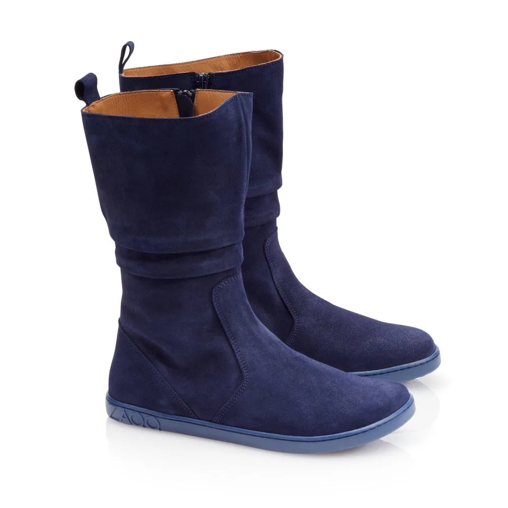 Женские ботинки ZAQQ QOM Blue (синий цвет)