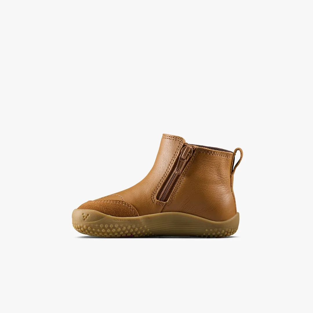 Ботинки Vivobarefoot Gobi Chelsea — для малышей, коричневый, фото 3