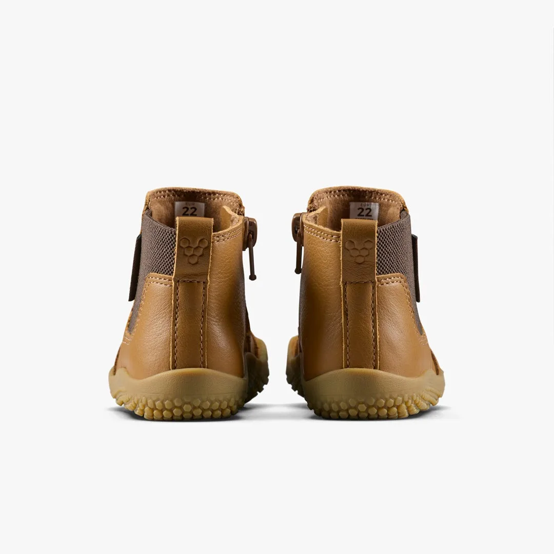 Ботинки Vivobarefoot Gobi Chelsea — для малышей, коричневый, фото 5