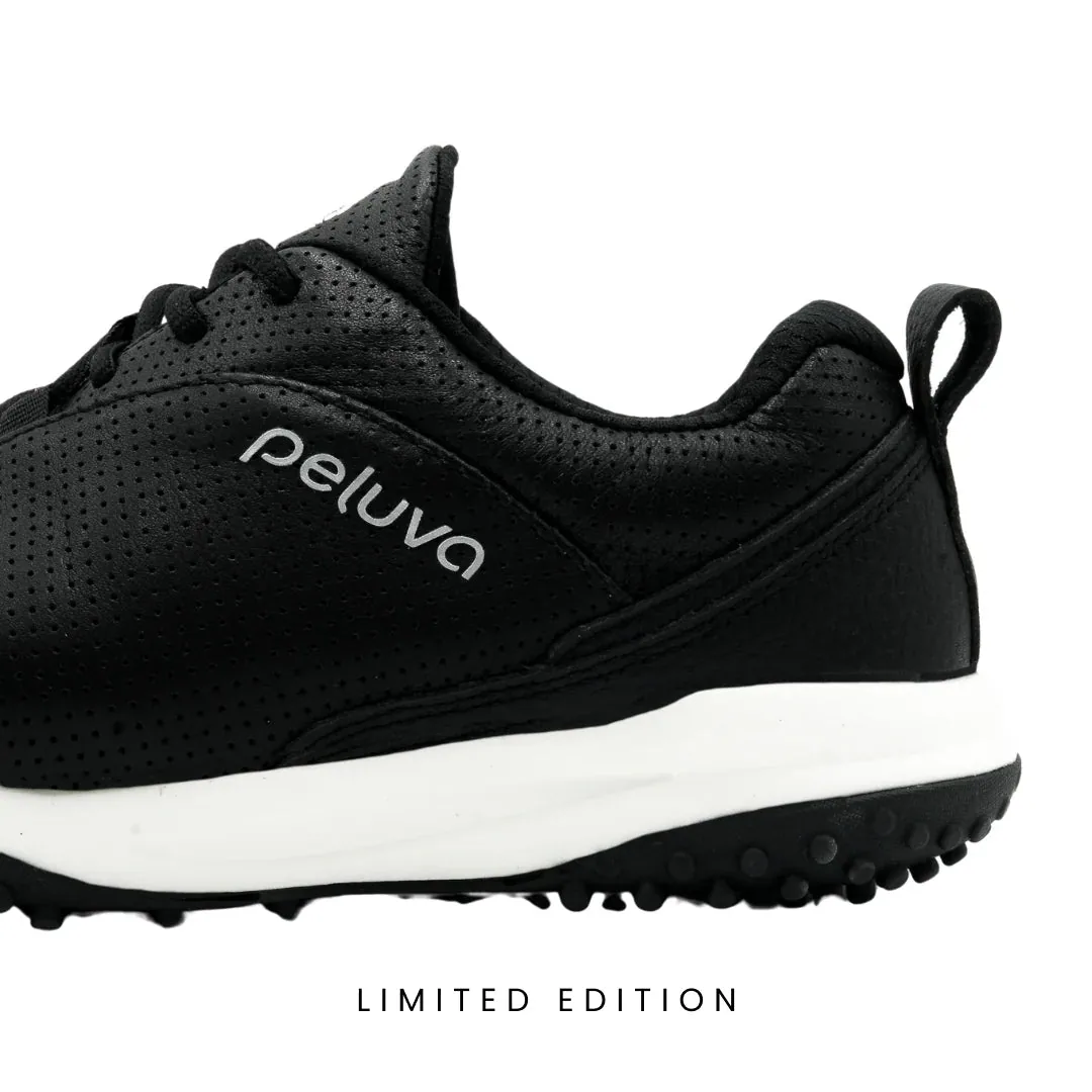 Мужская обувь для гольфа Peluva Apollo Golf — чёрный / белый, фото 6