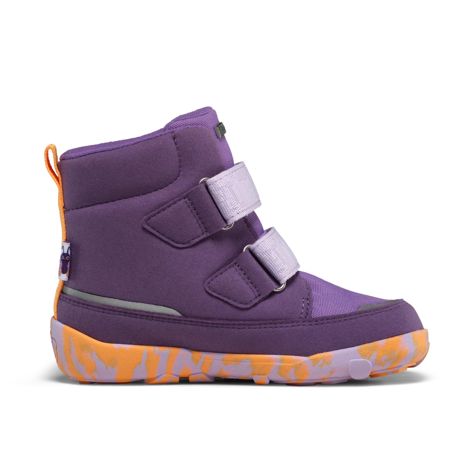 Зимние ботинки Affenzahn Comfy Бабочка — фиолетовый, фото 4