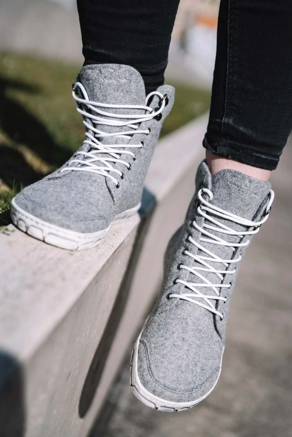 Ботинки для женщин и мужчин ZAQQ QICE Grey (серый цвет), фото 11