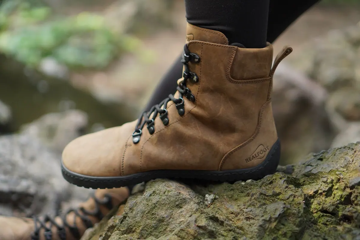 Босоногие ботинки Realfoot Farmer Spring/Fall Light Brown, фото 7