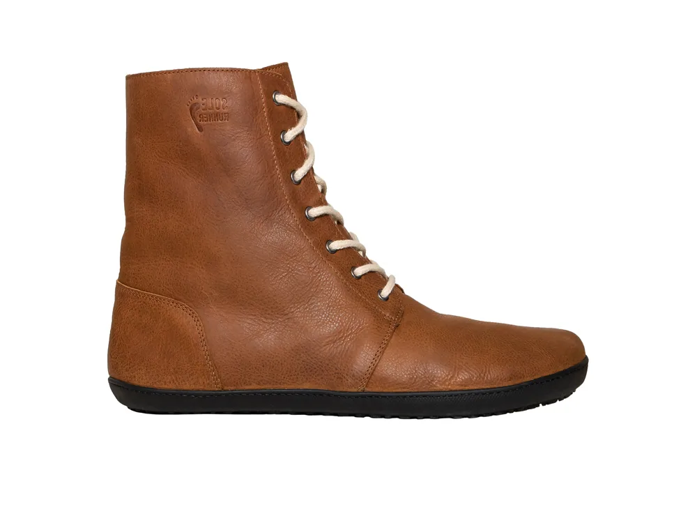 Утеплённые ботинки Sole Runner Hati, коньячные, фото 6