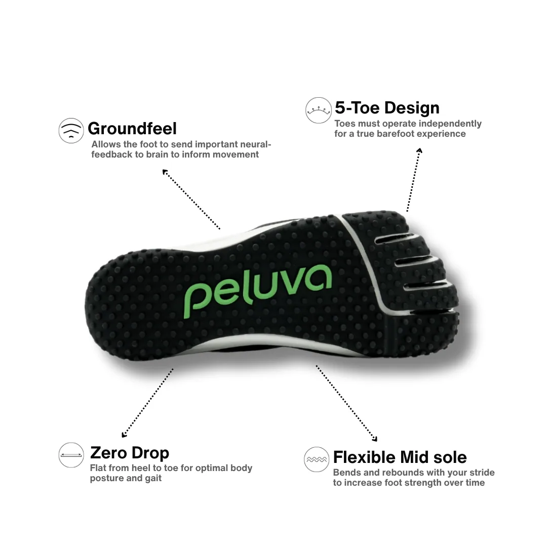 Мужская обувь для гольфа Peluva Apollo Golf — чёрный / белый, фото 2