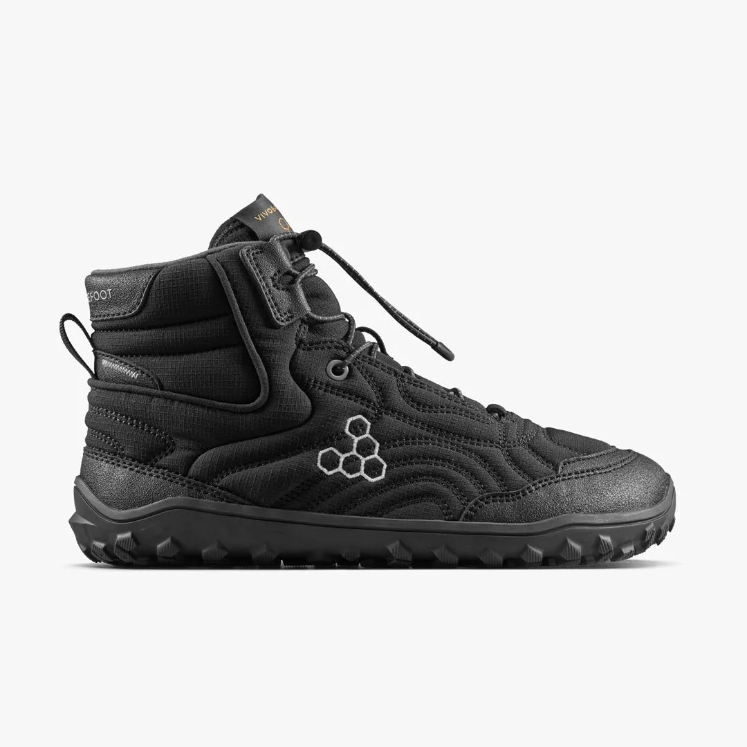 Ботинки Vivobarefoot Tracker Tova Mid — женская модель, чёрный