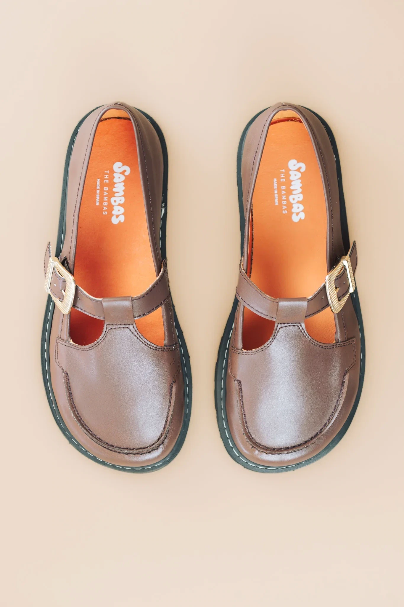 Босоногие туфли Sambas the bambas Gea — какао