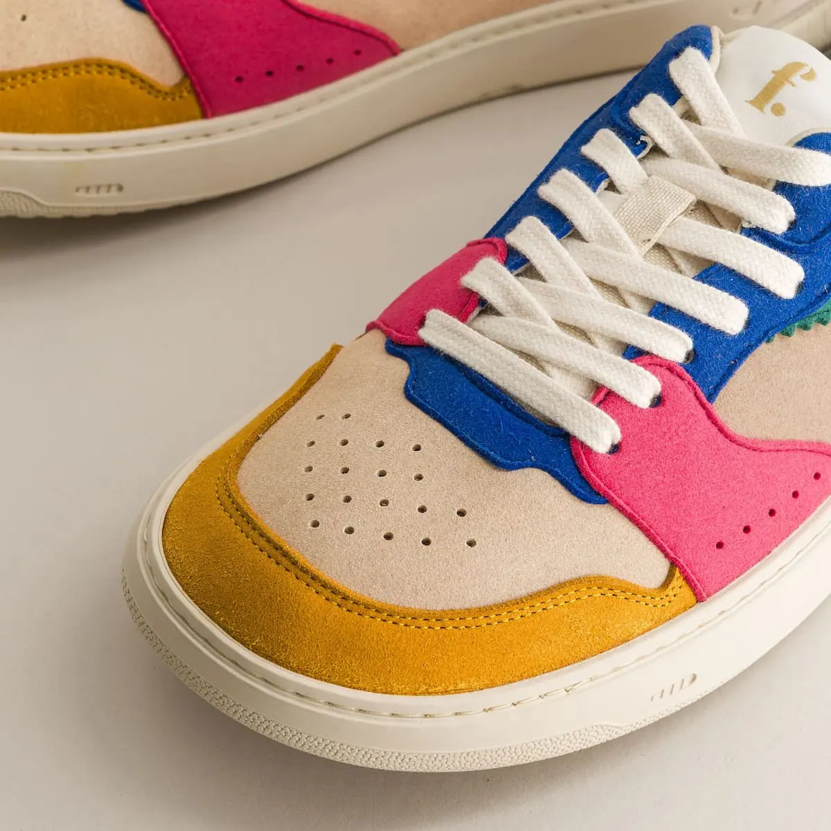 Босоногие кроссовки Fleeters Mango — горчичный и синий, фото 5