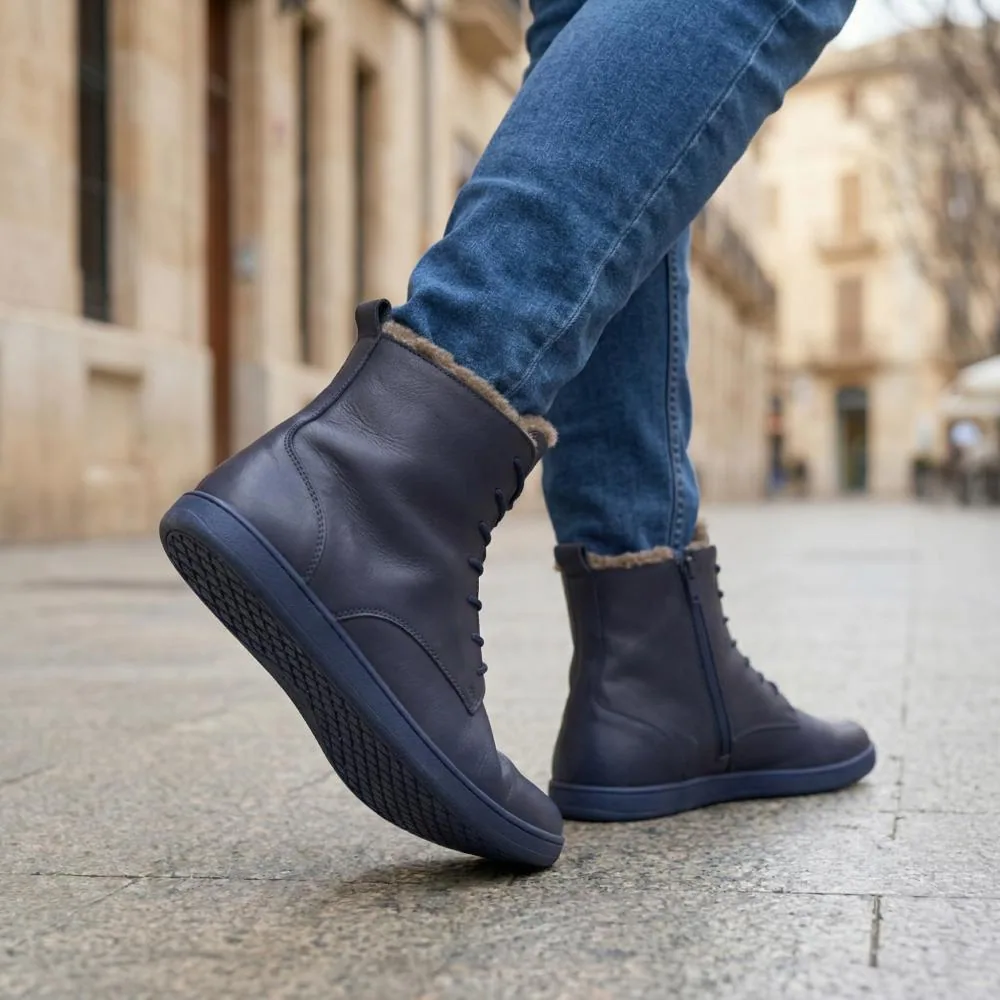 Мужские ботинки ZAQQ QUINTIC Winter Navy (тёмно-синий цвет), фото 9